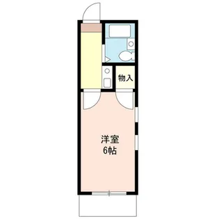 メゾンドアルル【2階】の間取り