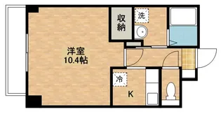 マンション宿郷II【6階】の間取り