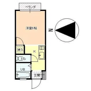 メゾン・ユニヴェール柳橋I【2階】の間取り