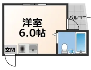 リバーヒル長瀬【4階】の間取り