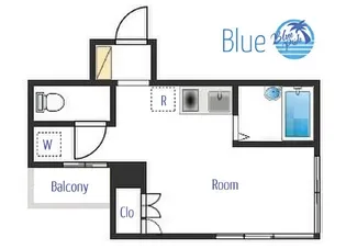 モーナ吉田【2階】の間取り