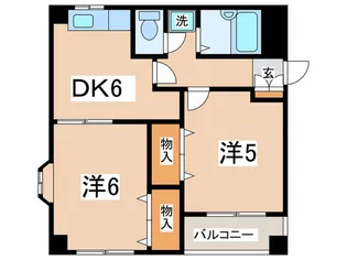 プロミネンス西山13【3階】の間取り