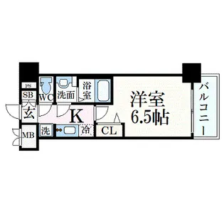 プレサンスNAGOYA本陣【12階】の間取り