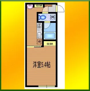 サンフラット柳沢【1階】の間取り