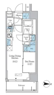 アーバネックス錦糸公園III【9階】の間取り