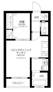 ロックフォレスト【3階】の間取り
