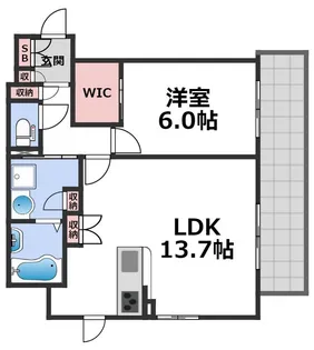 casa felice【5階】の間取り