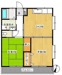 アーバンヒルズ【2階】の間取り