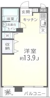 メゾンドール駒込【5階】の間取り