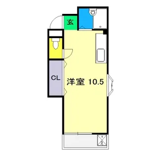 メゾン桜井【2階】の間取り