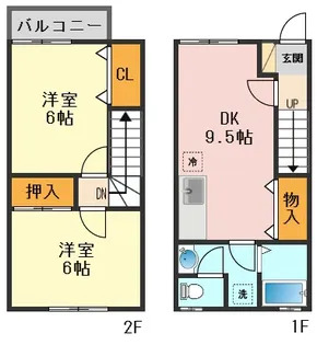 プランドール篠崎の間取り