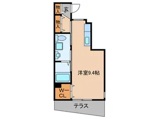 アイランドレジデンスII【1階】の間取り