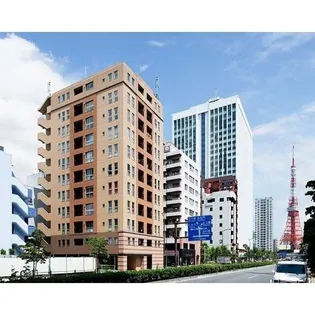東京都港区三田2【マンション】の外観