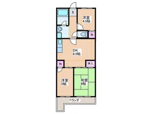 メゾン92【2階】の間取り