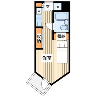 コスモヒルハウスA【3階】の間取り