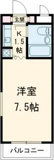 Will olympia栄町【3階】の間取り