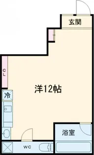 エルスタンザ亀有【1階】の間取り