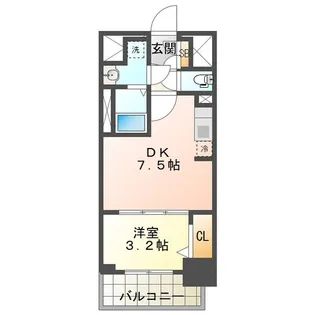 プレリス四日市ティエルナ【3階】の間取り