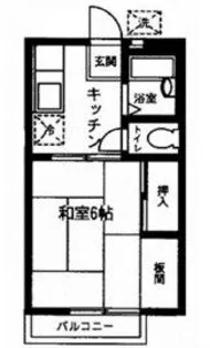 光ヶ丘ロジュマンC【1階】の間取り