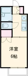 イーストプレイス【1階】の間取り