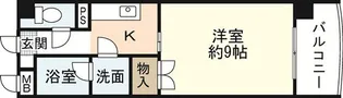 ラフィネ十日市【7階】の間取り