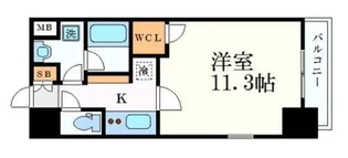 アスピラシオン名駅【2階】の間取り
