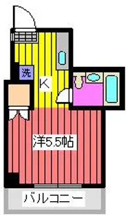林田ビル【3階】の間取り
