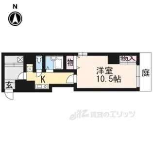 グランディールパレ【1階】の間取り