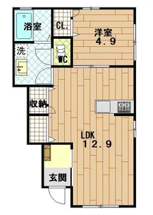 Charme【1階】の間取り