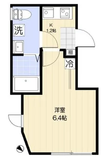 中台ヒルズ【2階】の間取り