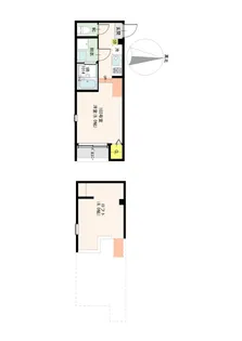 LEGARE伏見【1階】の間取り