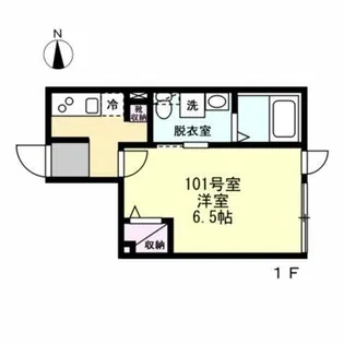 Felice長後【1階】の間取り