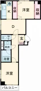 AZ武蔵小山【4階】の間取り
