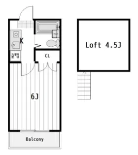パルーム栗山 2【2階】の間取り