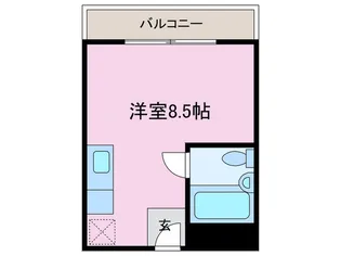 ラ・ハイ-ル守口【4階】の間取り