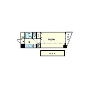 シュロスKSK【4階】の間取り