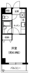 エステル浮間公園【5階】の間取り