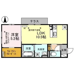 フェアリー【1階】の間取り