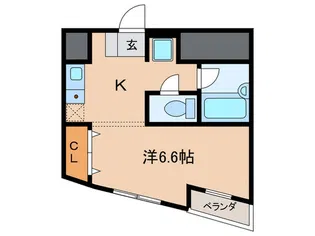 ラ・ブリズ【3階】の間取り