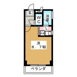 パークサイド中出【3階】の間取り