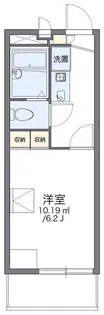 レオパレスルーチェ【1階】の間取り