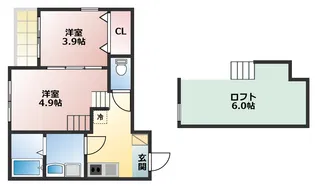 T’s square【2階】の間取り