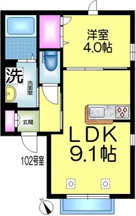 リオ クラーロ【2階】の間取り