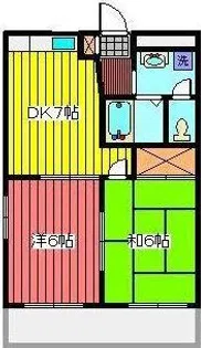 ソレイユ並木【1階】の間取り