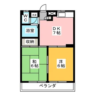 サンシティハイツ372【3階】の間取り