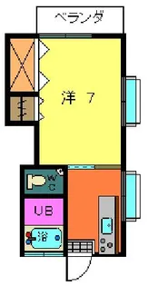 鹿児島県鹿児島市田上1【アパート】の間取り