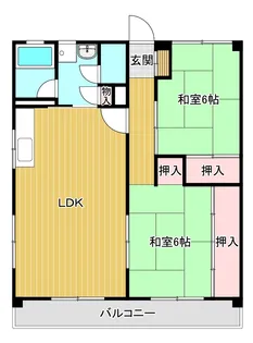 ガーデンハウス渡辺II【2階】の間取り
