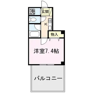 エール清瀬【4階】の間取り