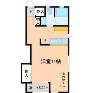 ウィサー【1階】の間取り