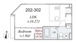 trias126【3階】の間取り